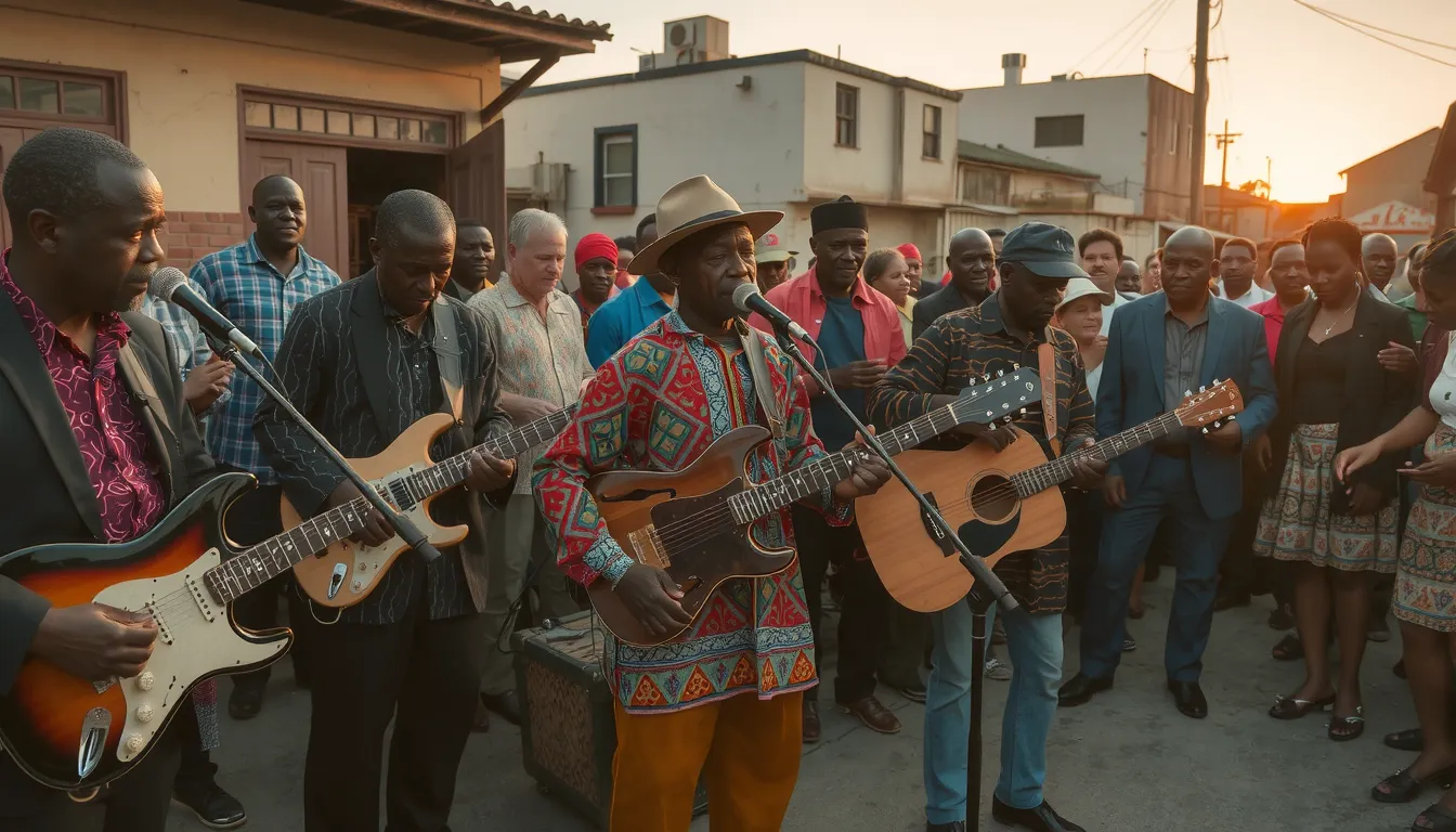 afrique du sud musique