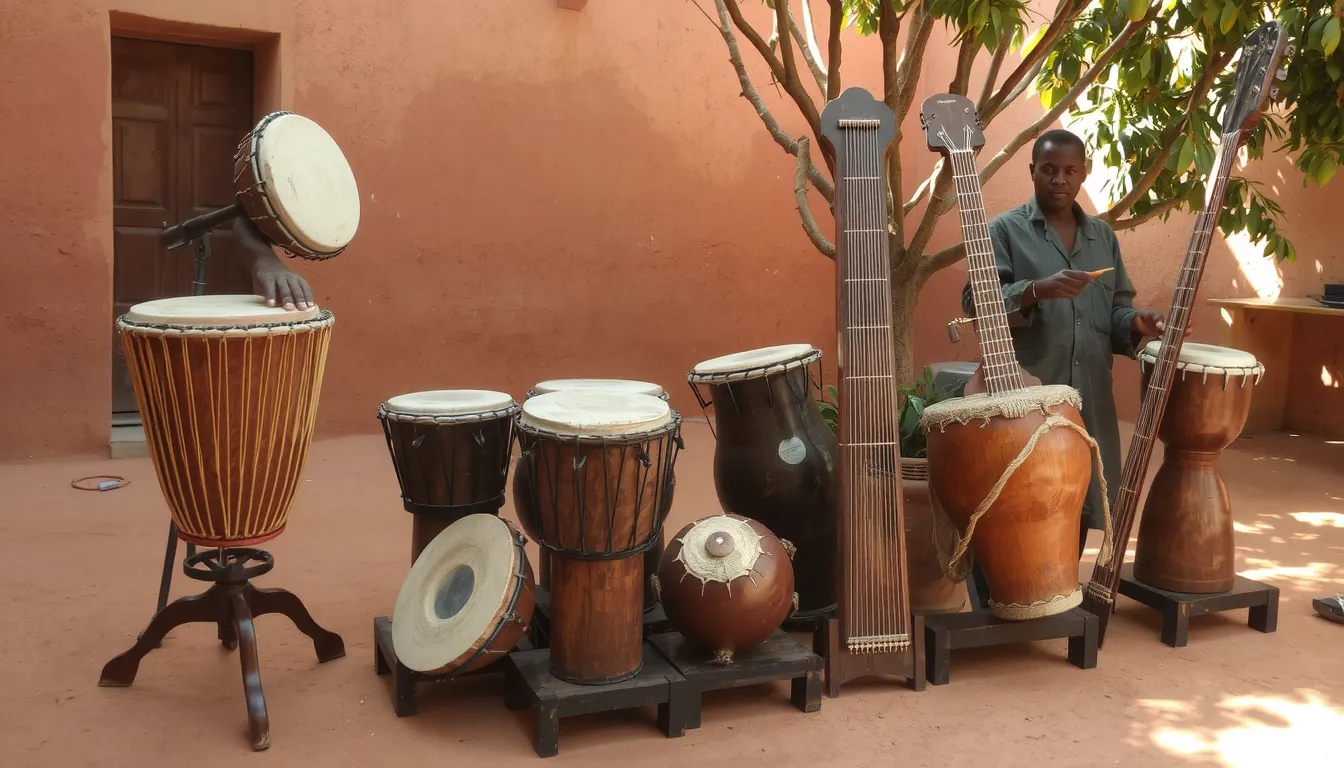 instrument de percussion mandingue